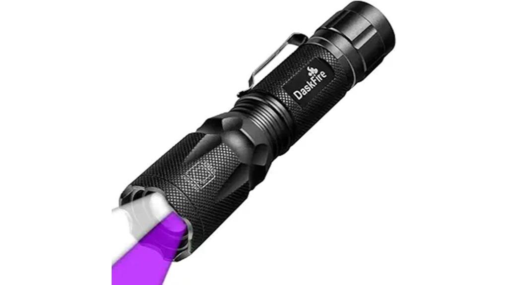 dual purpose uv flashlight