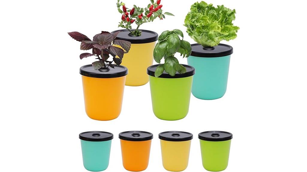eight planter hydroponic kit