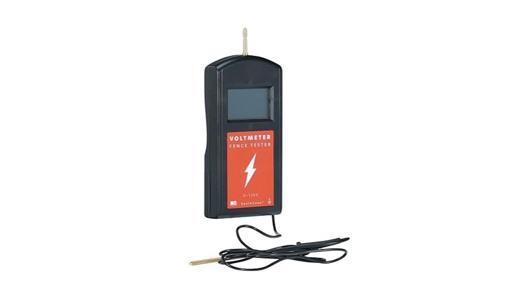 electric fence battery tester