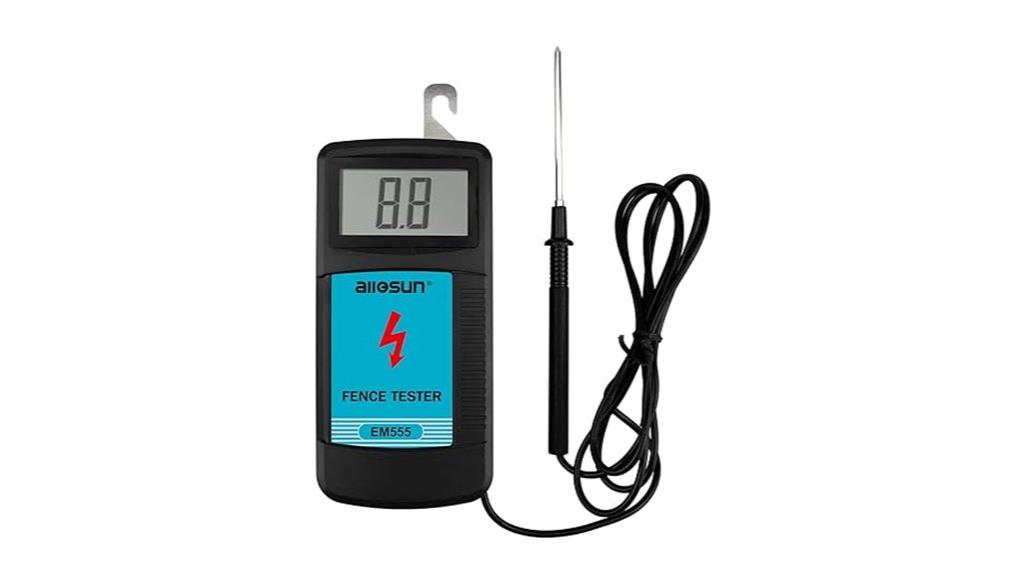 electric fence voltage tester