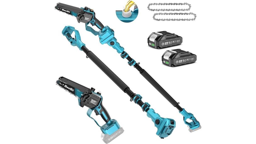 electric pole saw 2 in 1