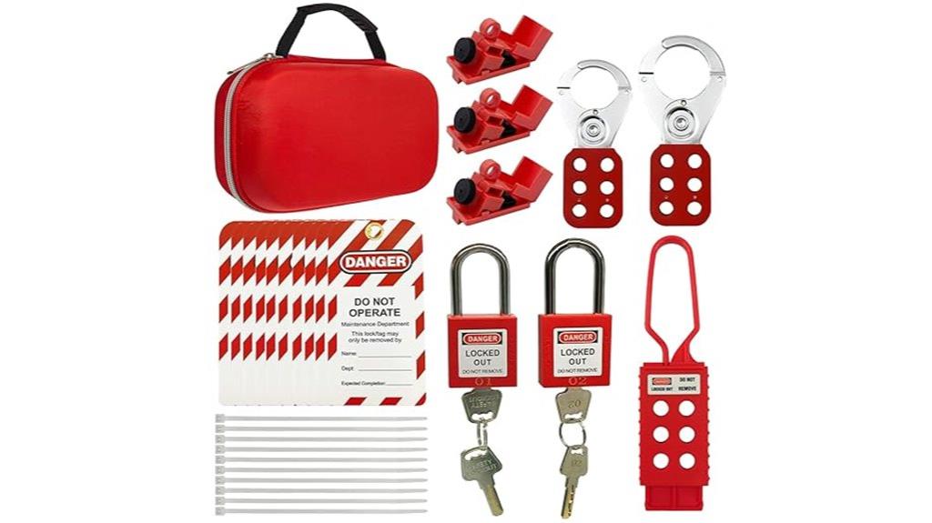 electrical lockout tagout kit
