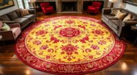 elegant 8 ft round rugs