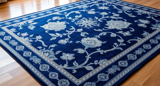 elegant durable navy rugs