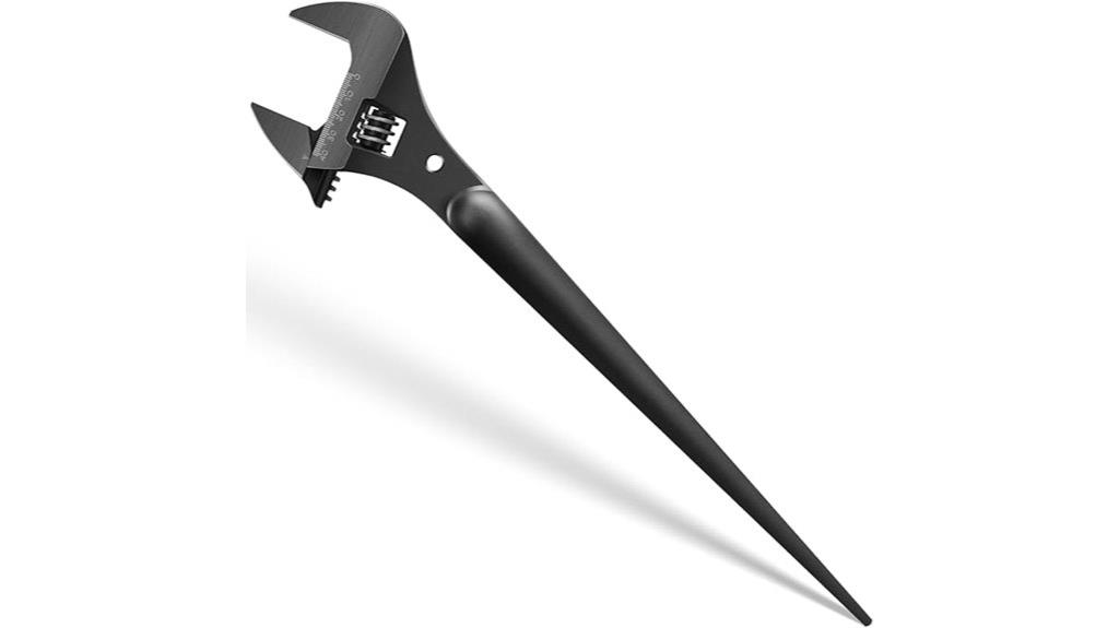 extra wide adjustable wrench