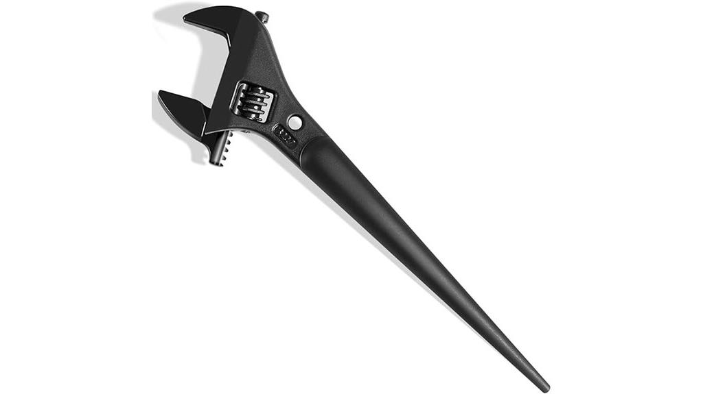 extra wide adjustable wrench