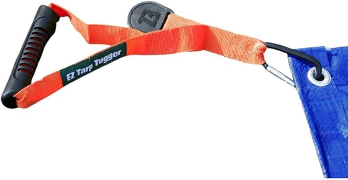 ez leaf hauler tarp tugger