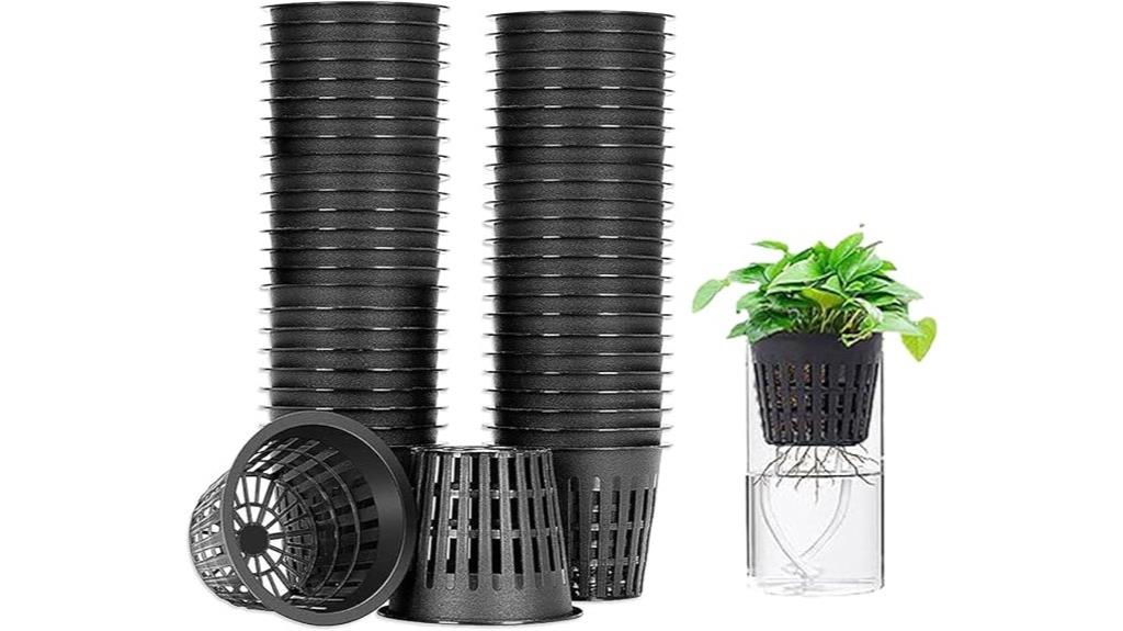 fifty heavy hydroponic net pots