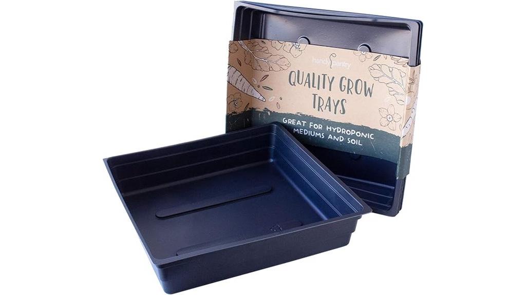 five pack garden trays