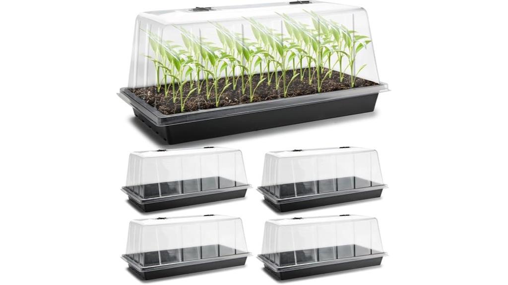 five plant tray sets