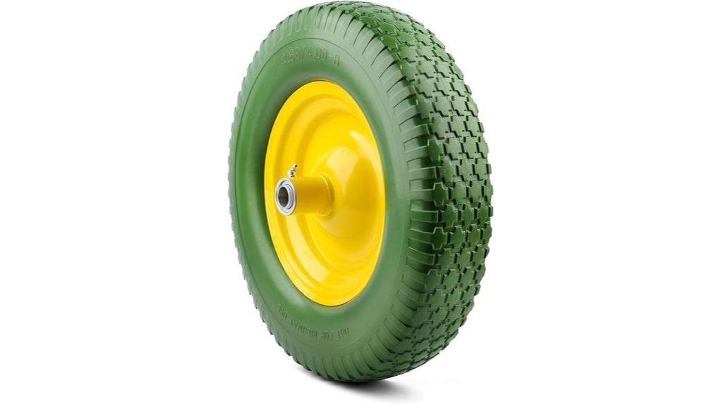 flat free universal wheelbarrow tire