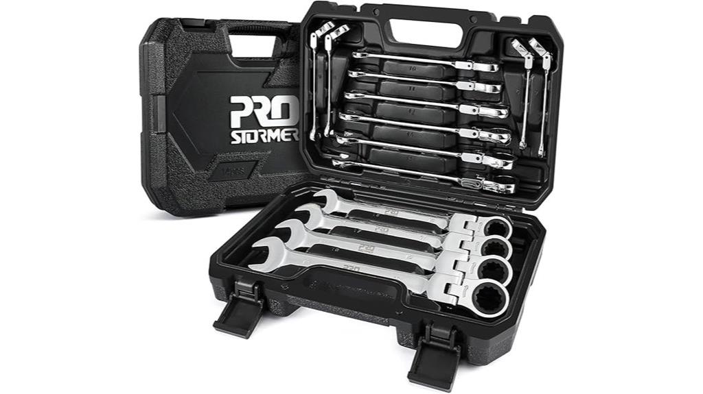 flexible metric wrench set
