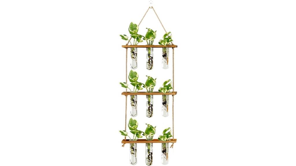 flower wall hanging station