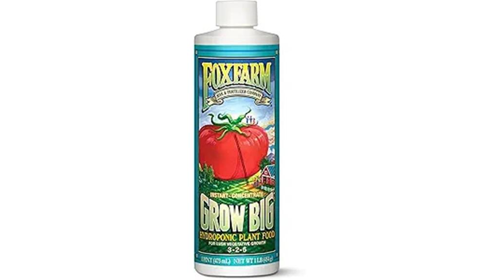 foxfarm grow big hydro