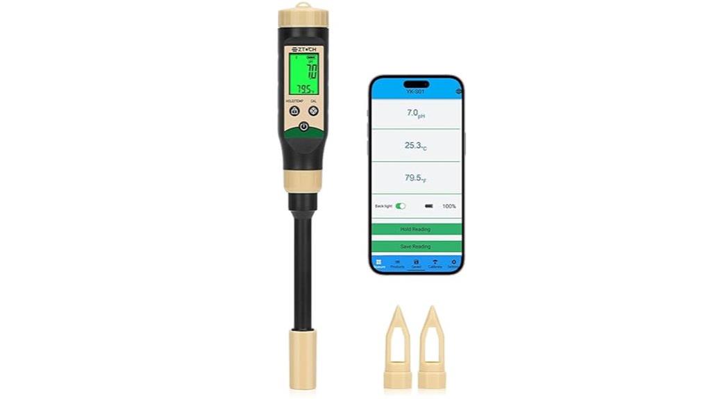 garden bluetooth ph tester