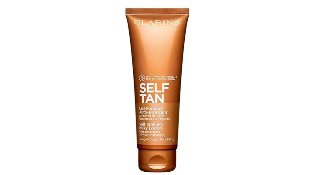 gentle face and body tanning