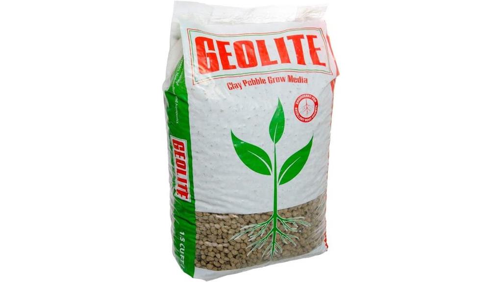 gray clay pebble grow media