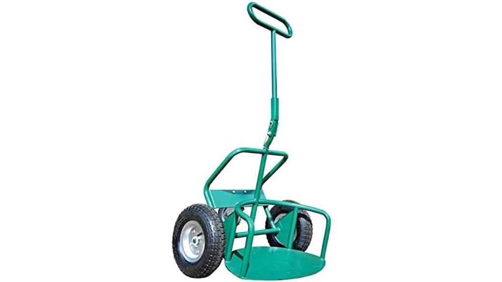 green standard garden dolly