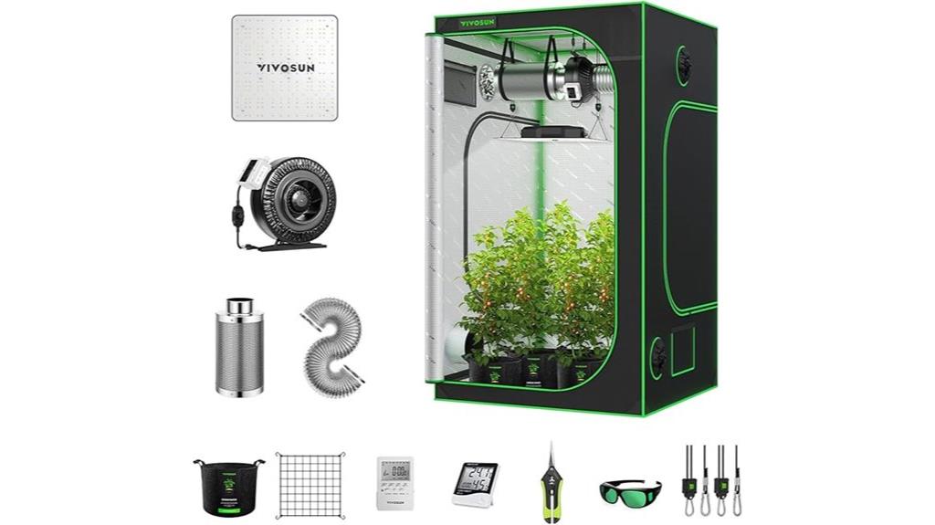 grow tent kit included