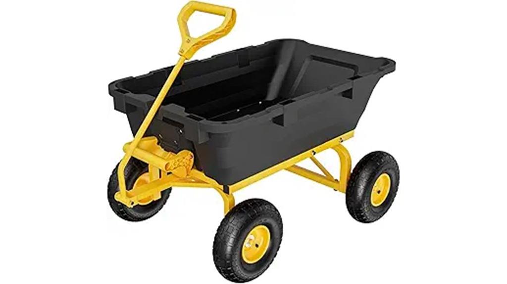 heavy duty dump cart
