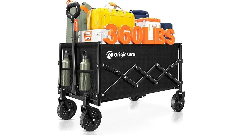 heavy duty foldable outdoor cart
