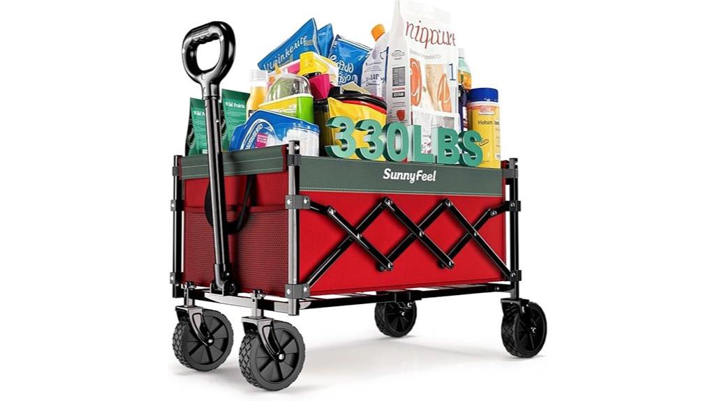 heavy duty foldable wagon