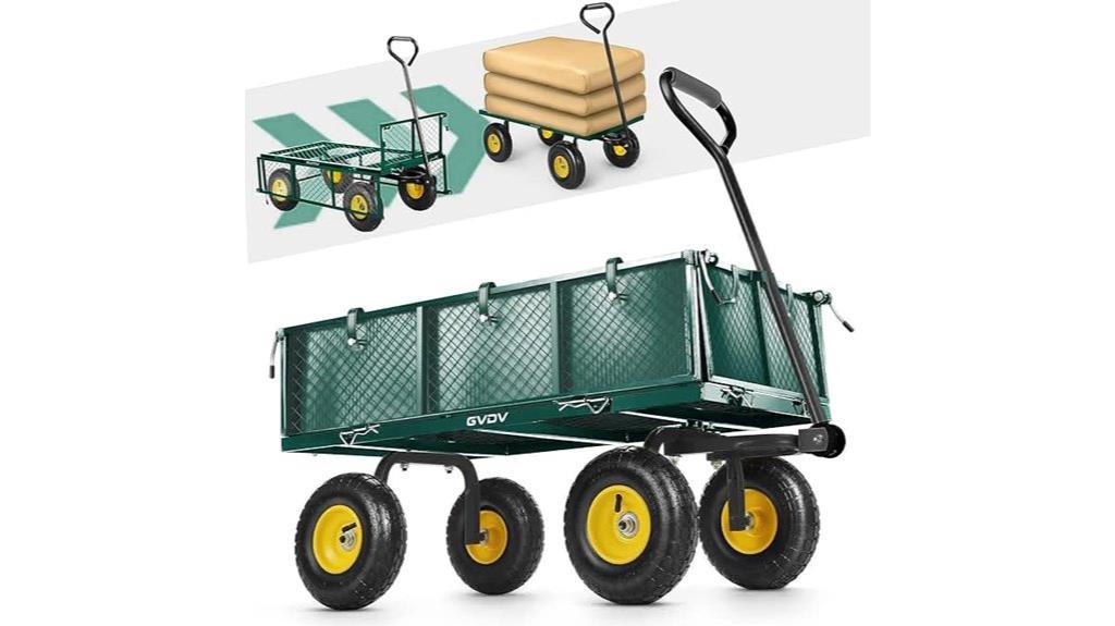 heavy duty garden cart