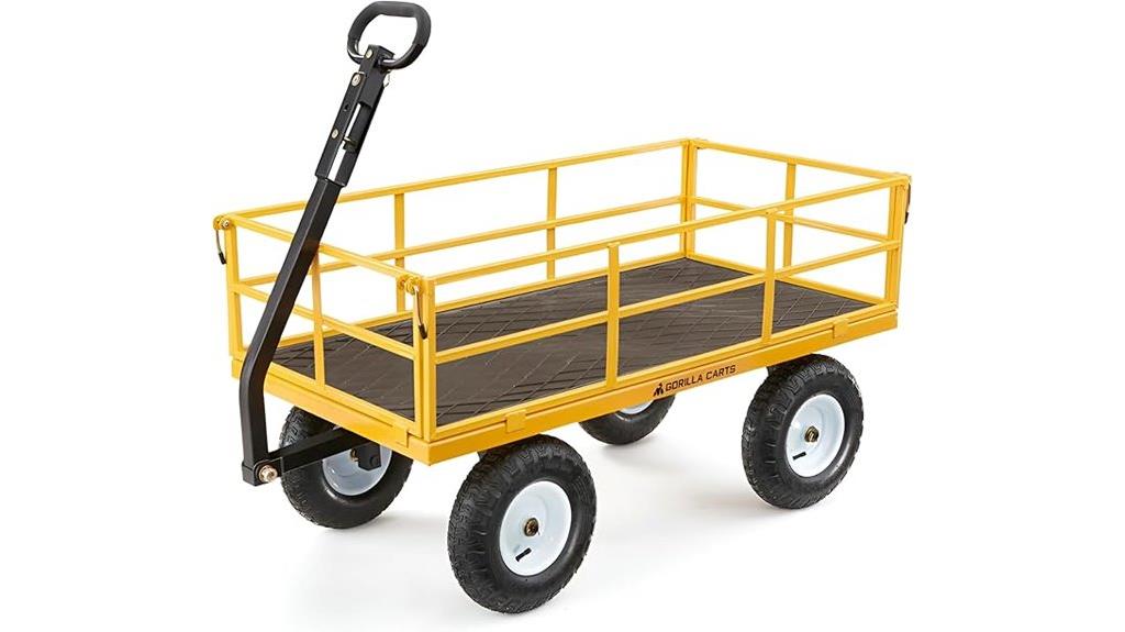 heavy duty gorilla cart