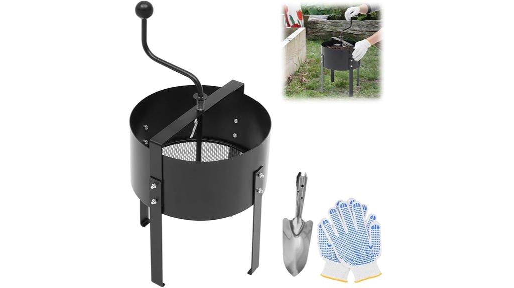heavy duty steel soil sifter