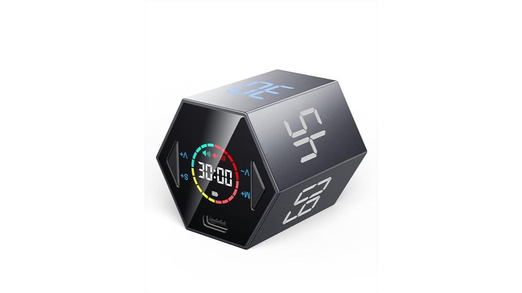 hexagon pomodoro timer