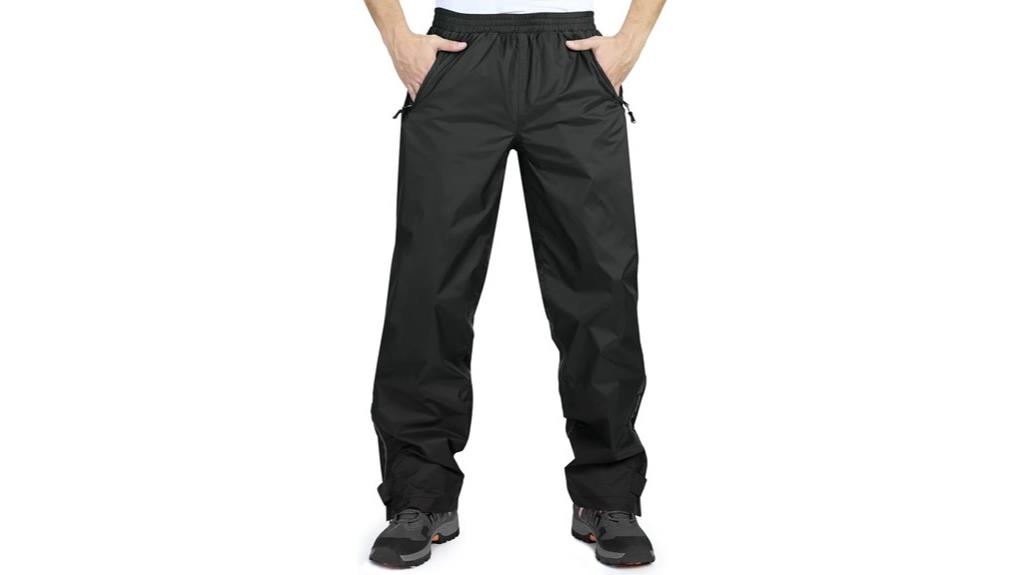 high altitude waterproof rain pants
