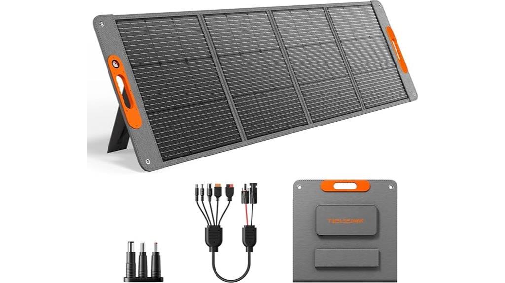 high power portable solar panel