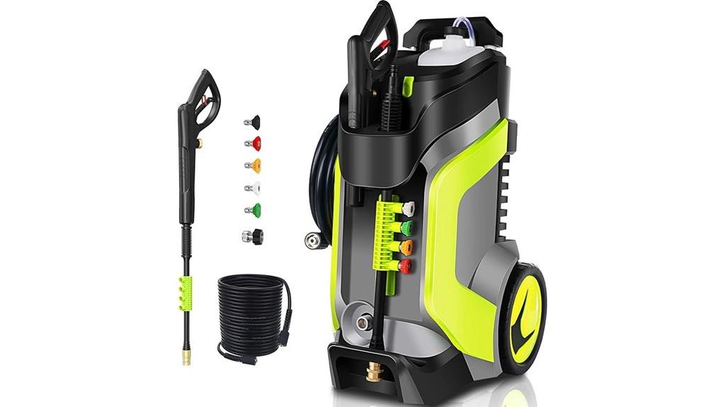 high pressure power washer
