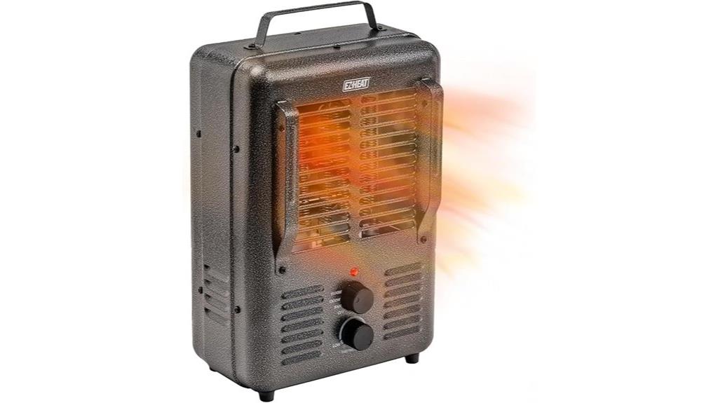 high watt portable space heater