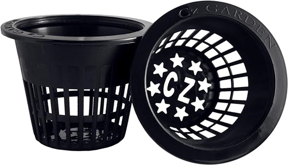hydroponic 3 inch net cups