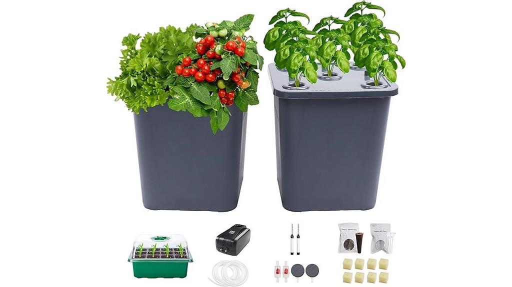 indoor hydroponic gardening kit