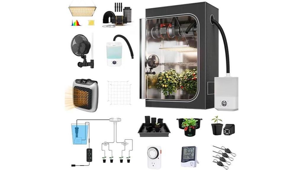 indoor plant grow tent