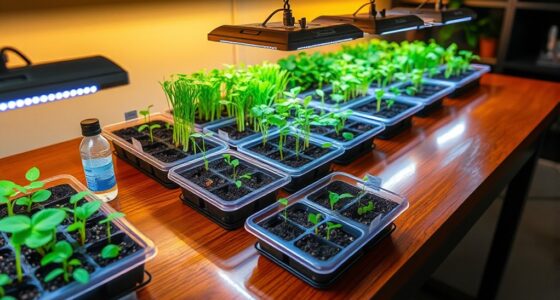 indoor seed starting stations