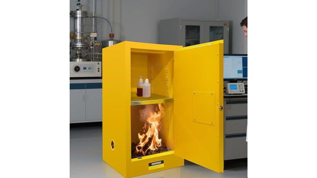 industrial and home flammable storage