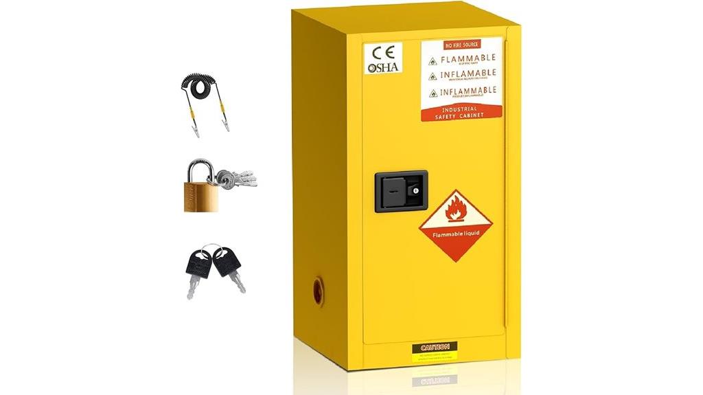 industrial and home flammable storage