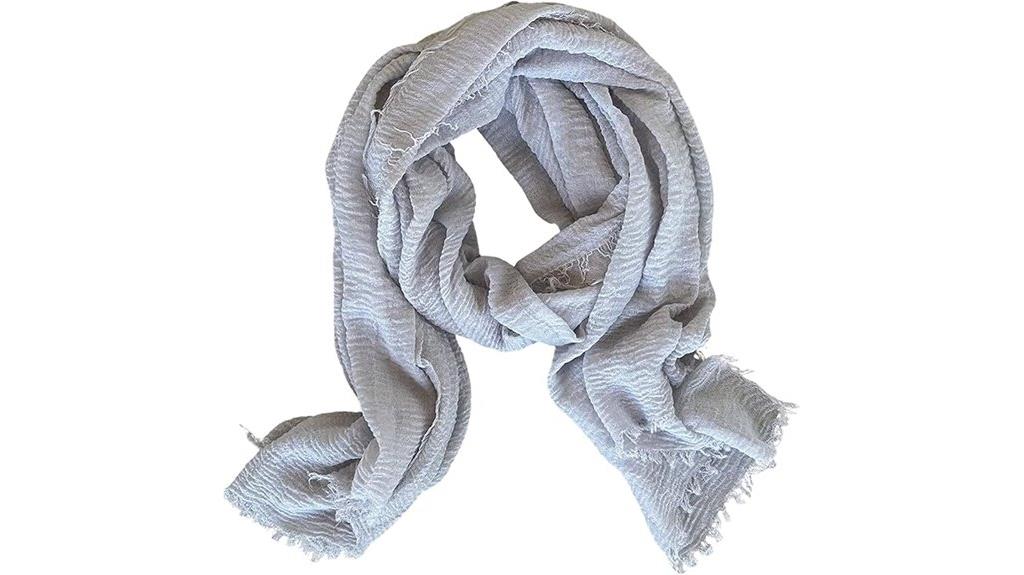 insect repellent lightweight scarf