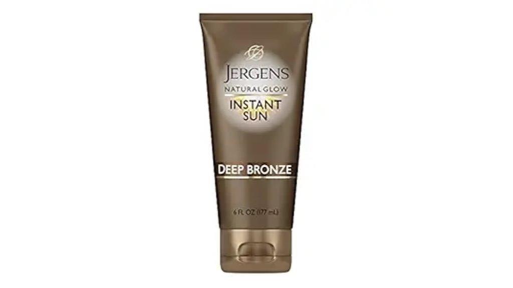 instant sun tanning moisturizer