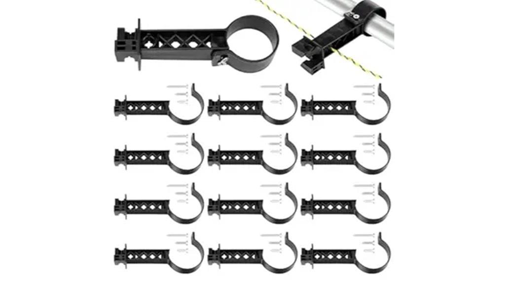 insulator clamps for fencing