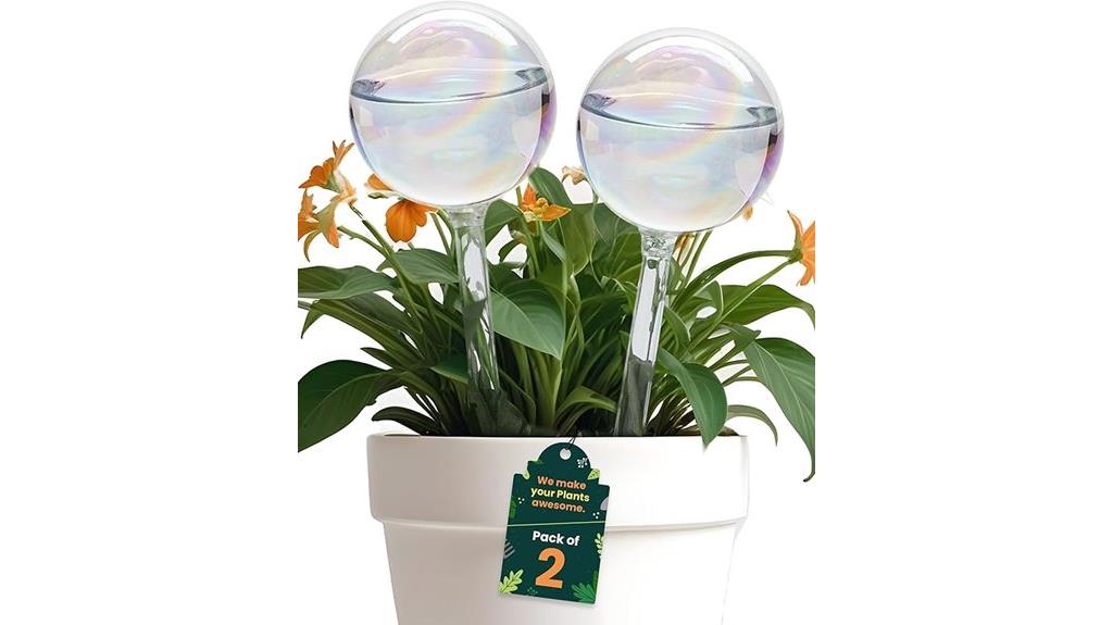 iridescent watering globes pack