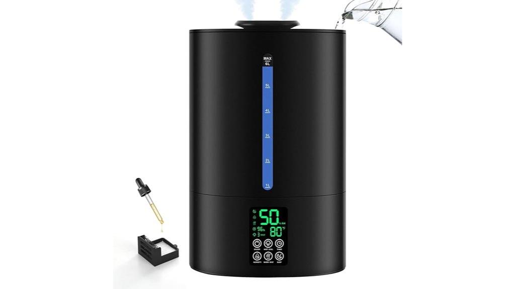 large capacity bedroom humidifier