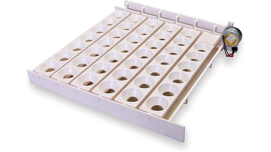 large egg incubator turner