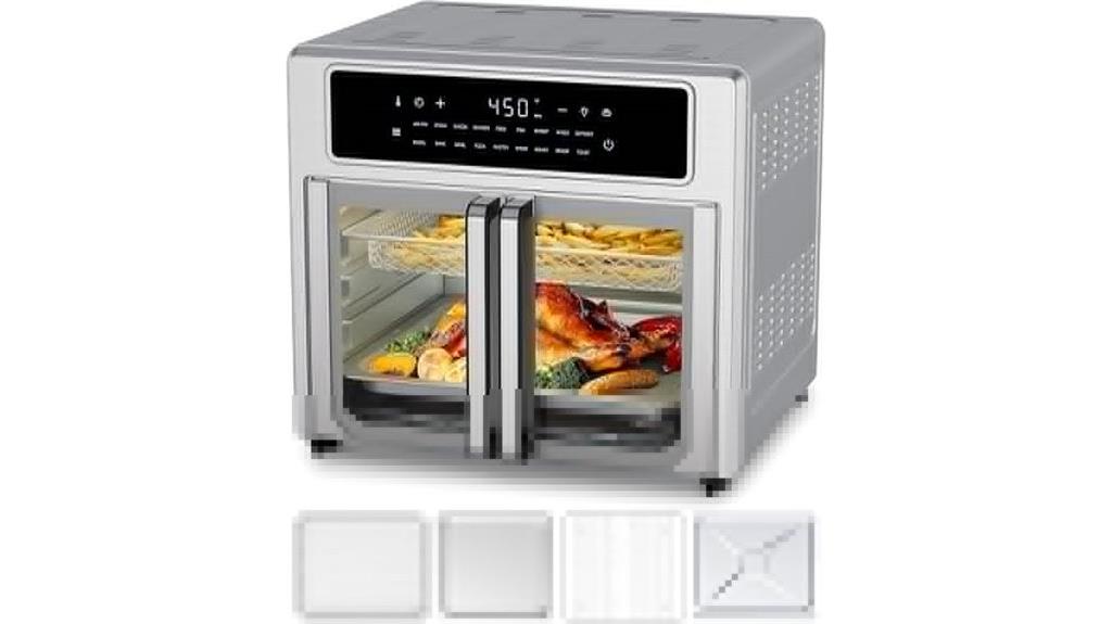 large french door air fryer