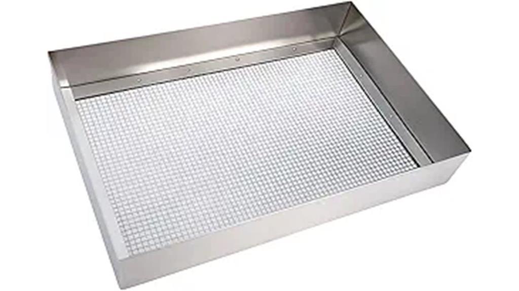 large garden soil sifter