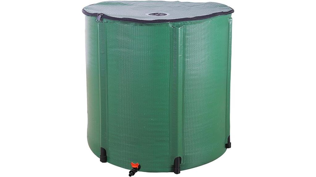large portable rainwater collector