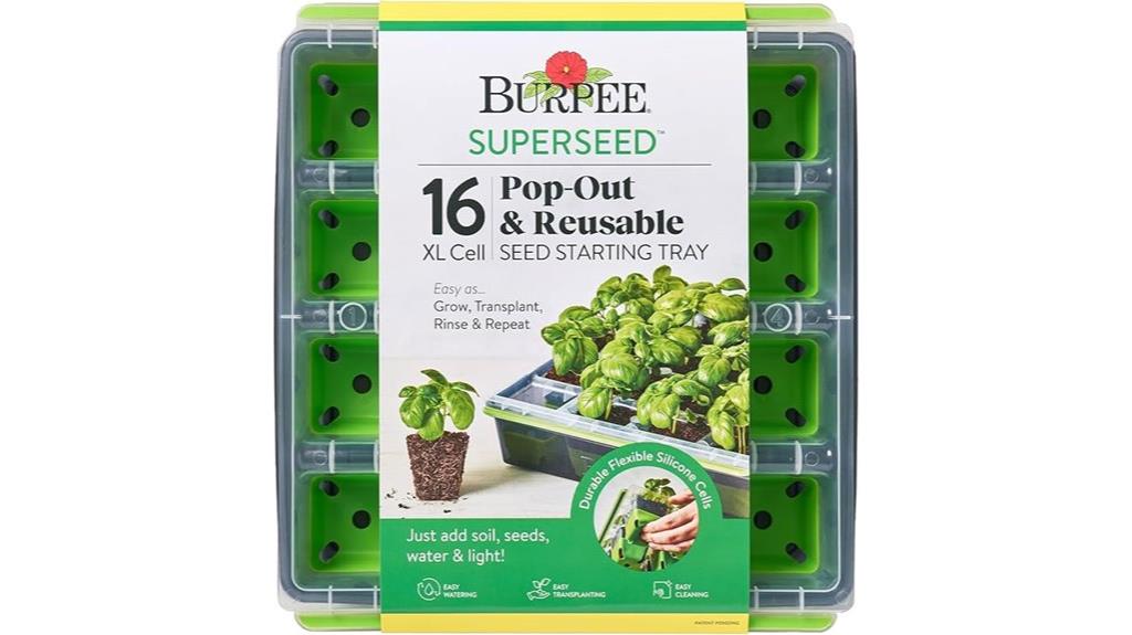 large reusable seed tray